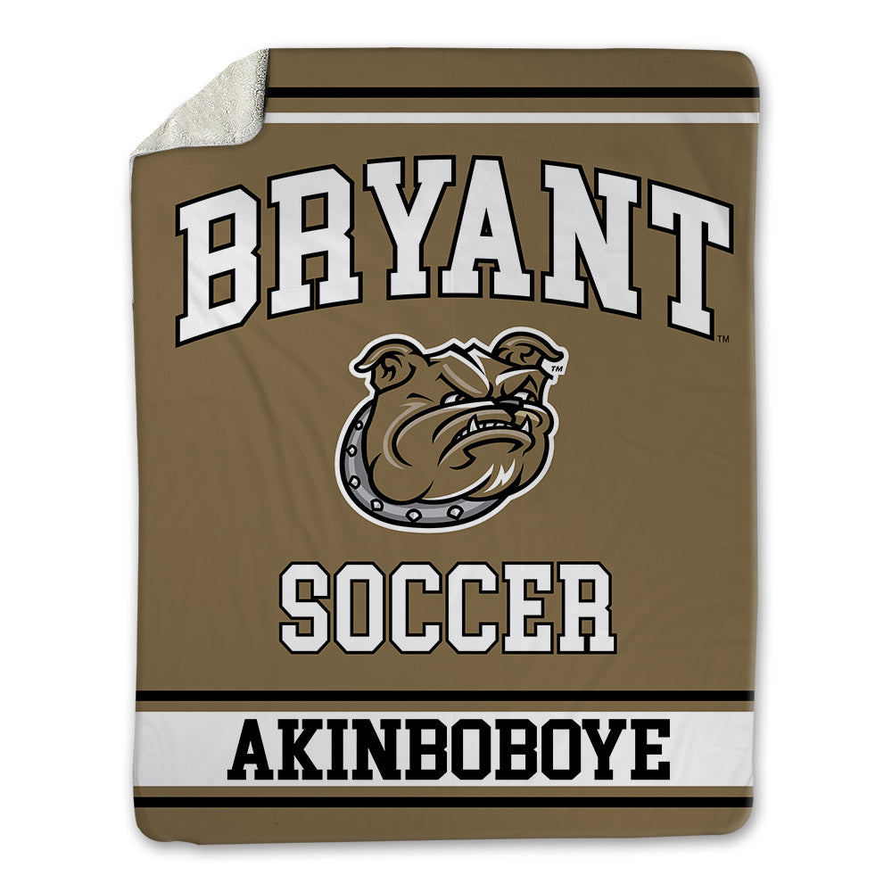 Bryant - NCAA Men's Soccer : Deji Akinboboye - Blanket-0