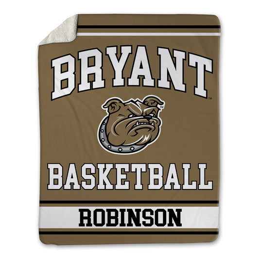 Bryant - NCAA Men's Basketball : Jakai Robinson - Blanket-0