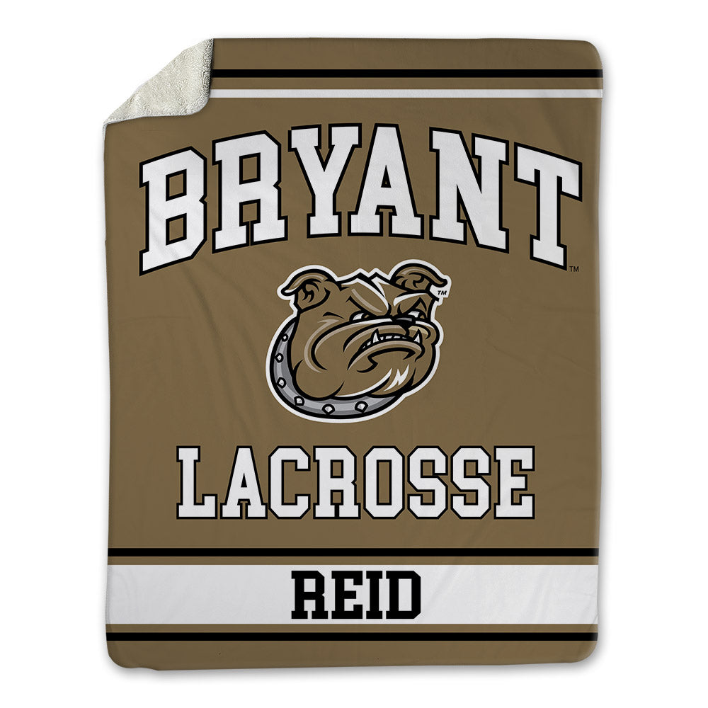 Bryant - NCAA Men's Lacrosse : Richie Reid - Blanket-0
