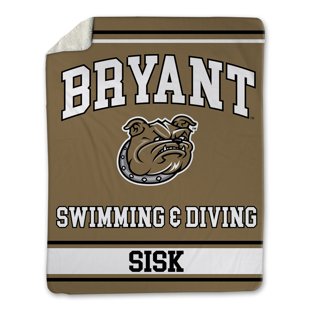 Bryant - NCAA Women's Swimming & Diving : Colleen Sisk - Blanket-0