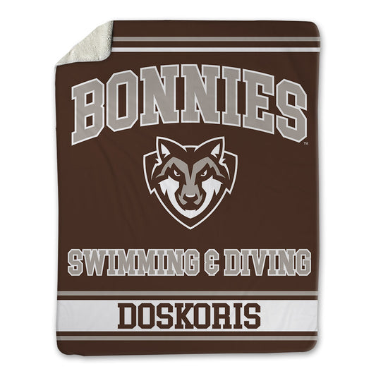 St. Bonaventure - NCAA Women's Swimming & Diving : Lia Doskoris - Blanket-0