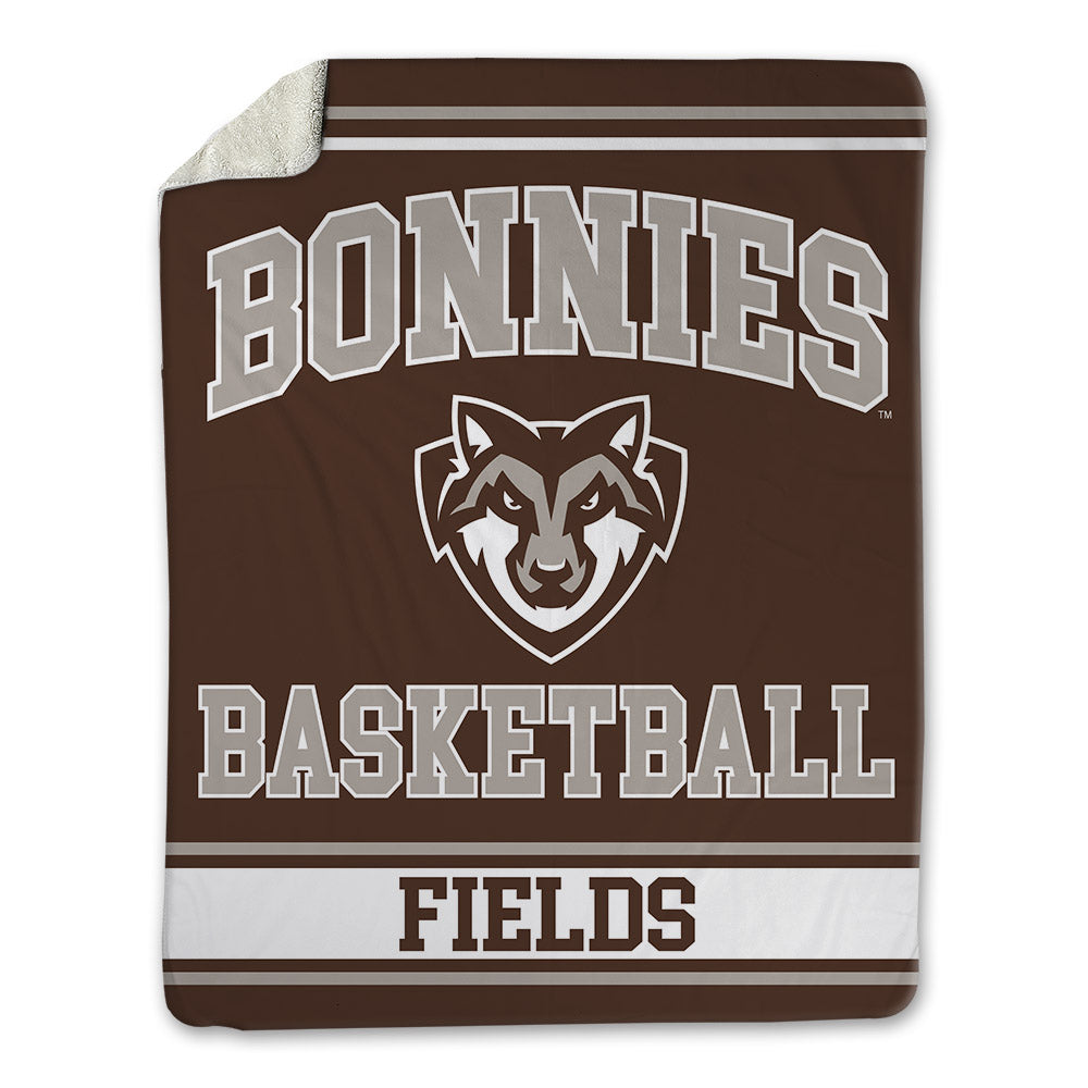 St. Bonaventure - NCAA Women's Basketball : Diamond Fields - Blanket-0