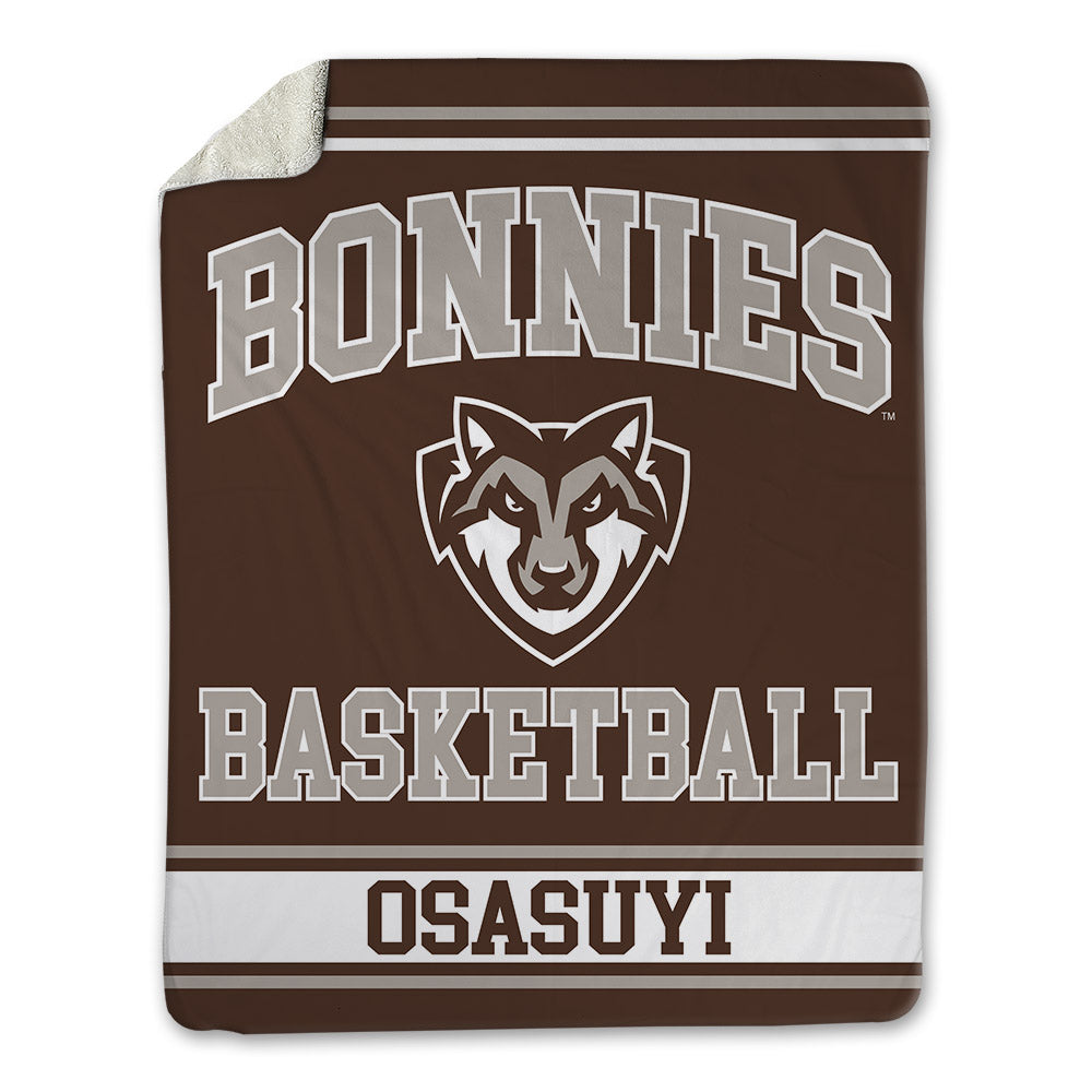 St. Bonaventure - NCAA Men's Basketball : Andrew Osasuyi - Blanket-0