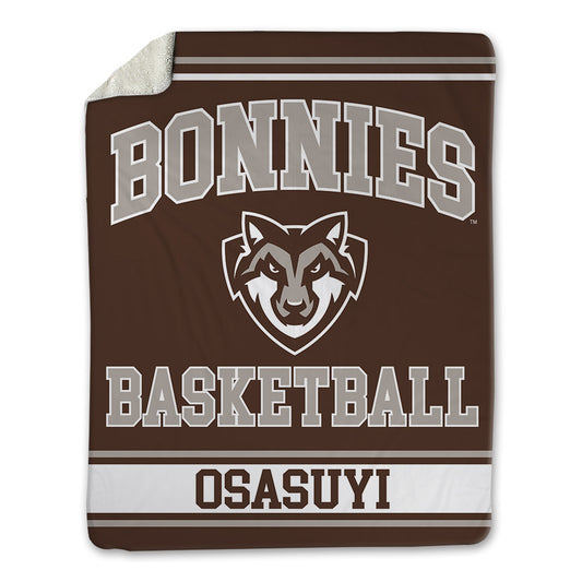 St. Bonaventure - NCAA Men's Basketball : Andrew Osasuyi - Blanket-0