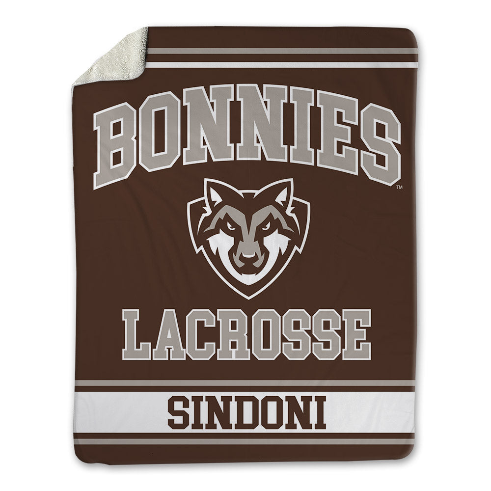 St. Bonaventure - NCAA Men's Lacrosse : Nino Sindoni - Blanket-0
