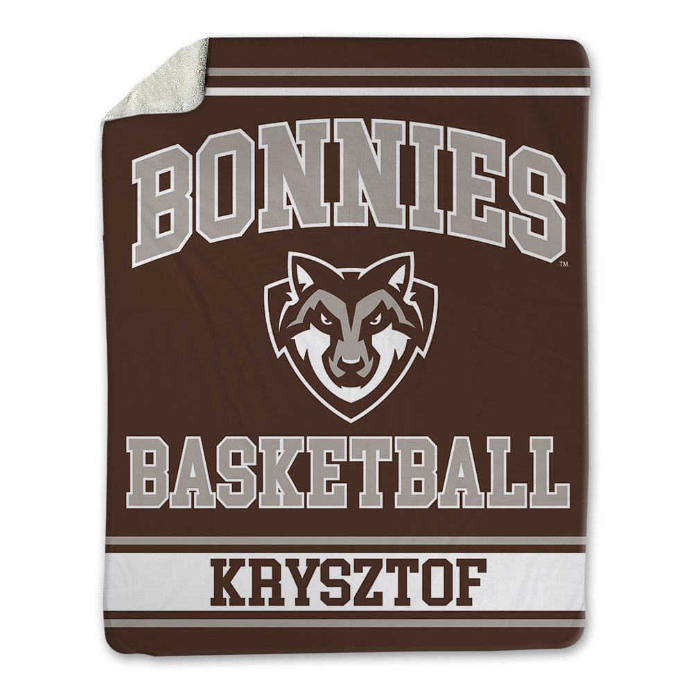 St. Bonaventure - NCAA Women's Basketball : Kaylee Krysztof - Blanket-0
