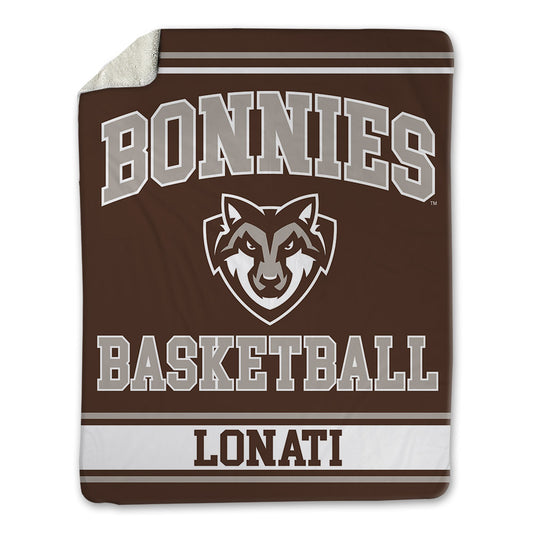 St. Bonaventure - NCAA Men's Basketball : Achille Lonati - Blanket-0