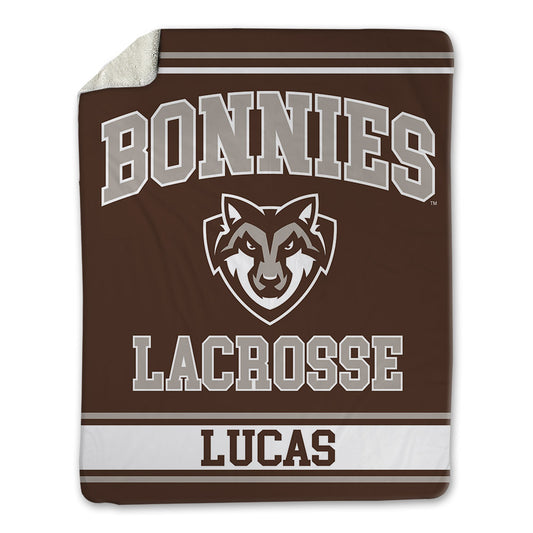 St. Bonaventure - NCAA Men's Lacrosse : Tyler Lucas - Blanket-0
