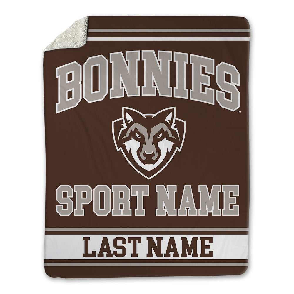 St. Bonaventure - NCAA Women's Basketball : Elyse MacDonough - Blanket-0