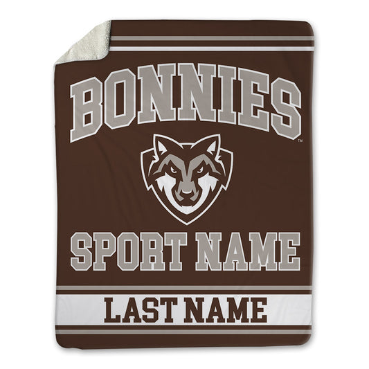 St. Bonaventure - NCAA Women's Basketball : Elyse MacDonough - Blanket-0