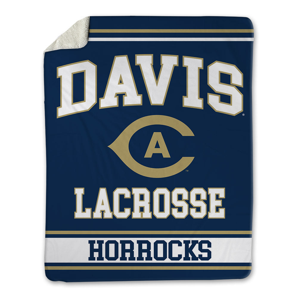 UC Davis - NCAA Women's Lacrosse : Ava Horrocks - Blanket-0