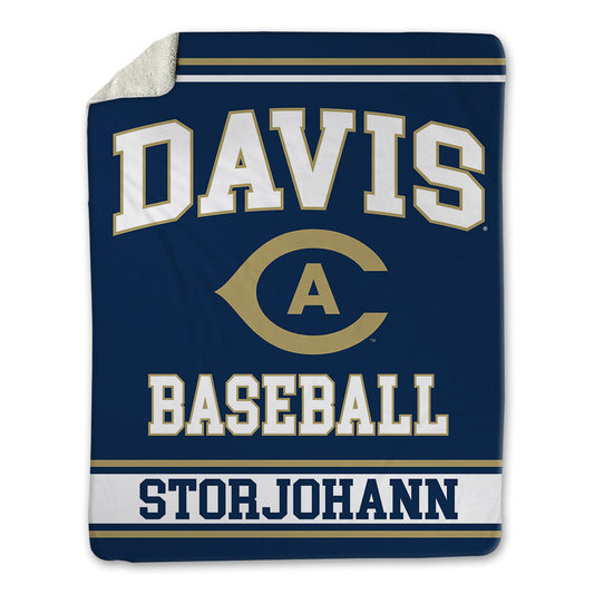 UC Davis - NCAA Baseball : Peter Storjohann - Blanket-0