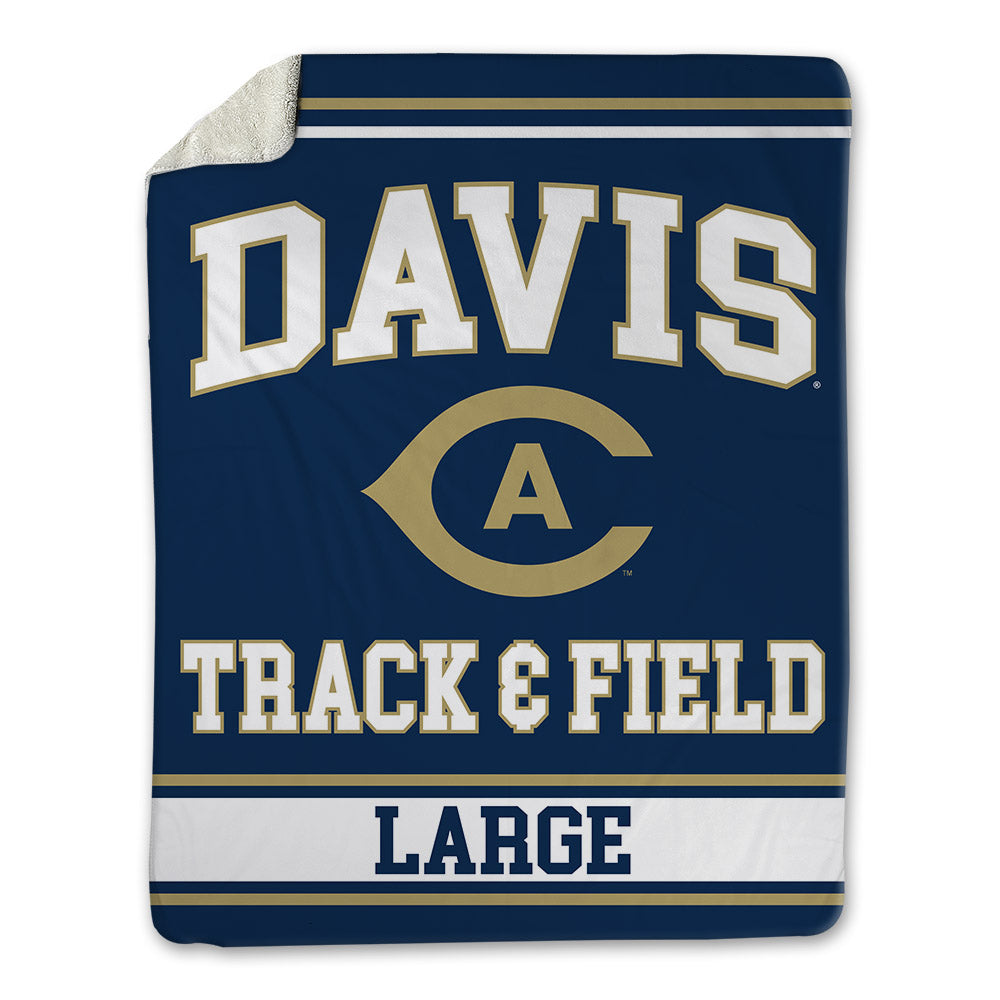 UC Davis - NCAA Women's Track & Field : Haley Large - Blanket-0
