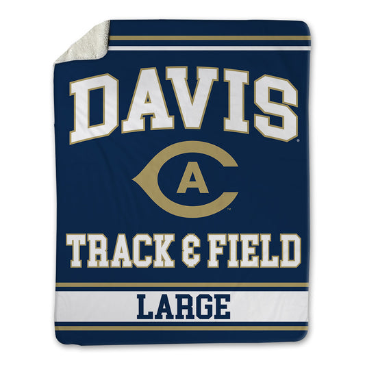 UC Davis - NCAA Women's Track & Field : Haley Large - Blanket-0