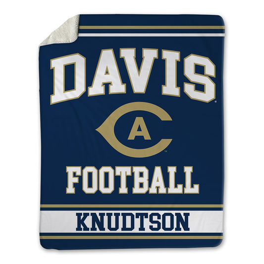 UC Davis - NCAA Football : Jack Knudtson - Blanket-0