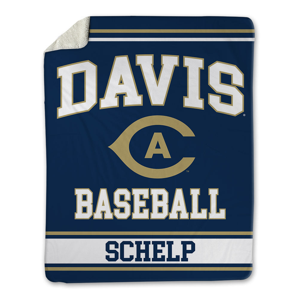 UC Davis - NCAA Baseball : Bryson Schelp - Blanket-0