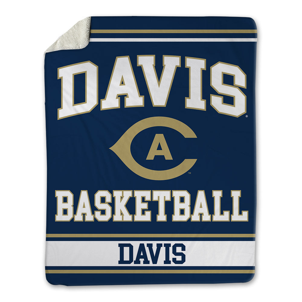 UC Davis - NCAA Women's Basketball : Carrington Davis - Blanket-0