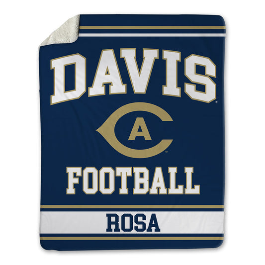 UC Davis - NCAA Football : Brayden Rosa - Blanket-0