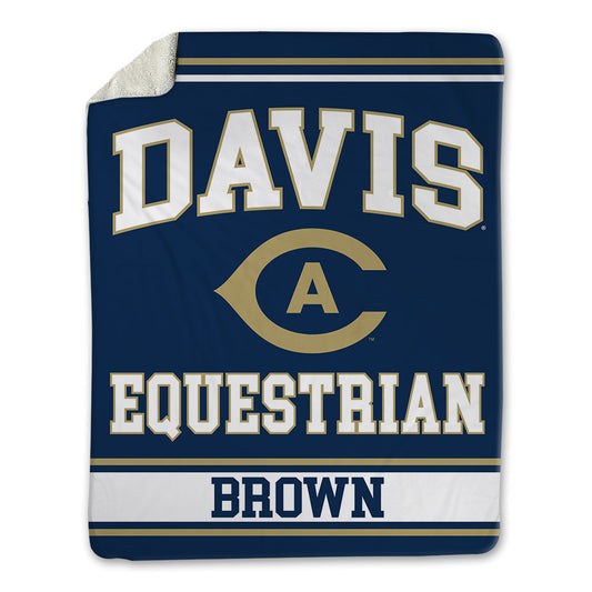 UC Davis - NCAA Equestrian : Alexa Brown - Blanket-0