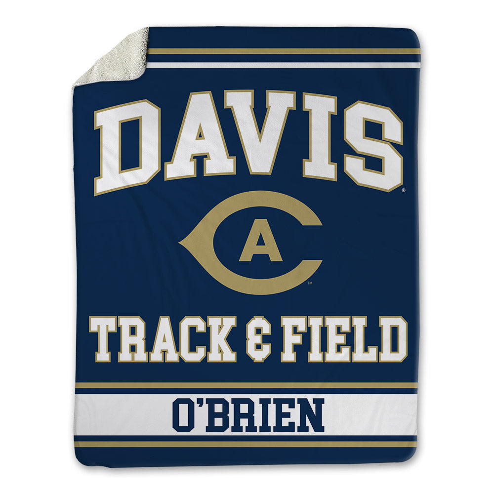 UC Davis - NCAA Women's Track & Field : Ningning O’Brien - Blanket-0