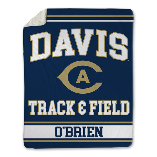 UC Davis - NCAA Women's Track & Field : Ningning O’Brien - Blanket-0