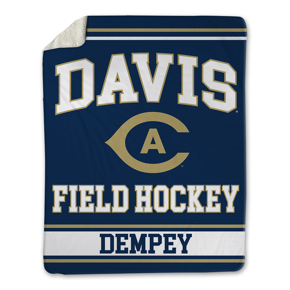 UC Davis - NCAA Women's Field Hockey : Jamie Dempey - Blanket-0
