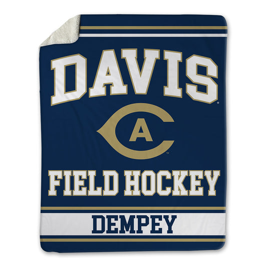 UC Davis - NCAA Women's Field Hockey : Jamie Dempey - Blanket-0