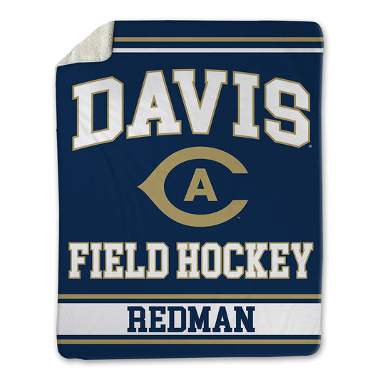 UC Davis - NCAA Women's Field Hockey : Karly Redman - Blanket-0
