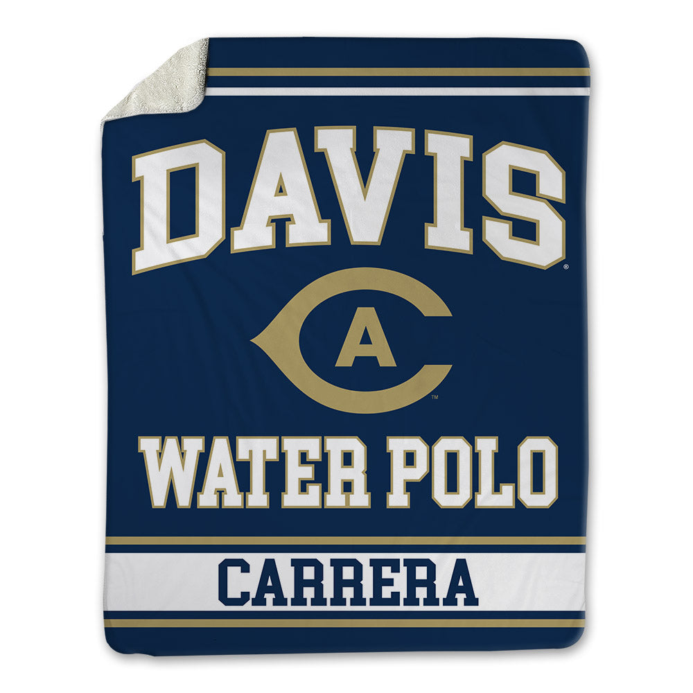 UC Davis - NCAA Men's Water Polo : Jacob Carrera - Blanket-0
