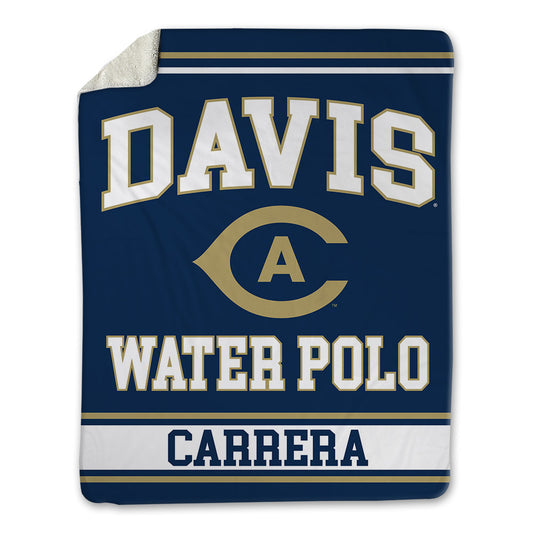 UC Davis - NCAA Men's Water Polo : Jacob Carrera - Blanket-0