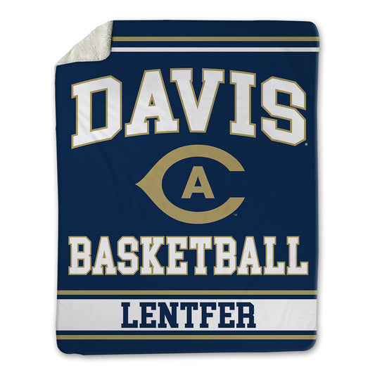 UC Davis - NCAA Women's Basketball : Sophie Lentfer - Blanket-0