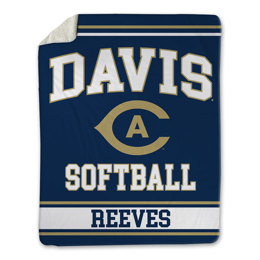 UC Davis - NCAA Softball : Rylee Reeves - Blanket-0