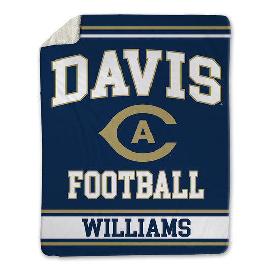 UC Davis - NCAA Football : Jake Williams - Blanket-0