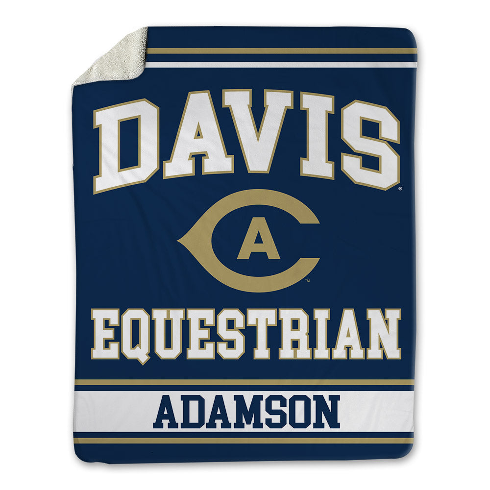 UC Davis - NCAA Equestrian : Avery Adamson - Blanket-0