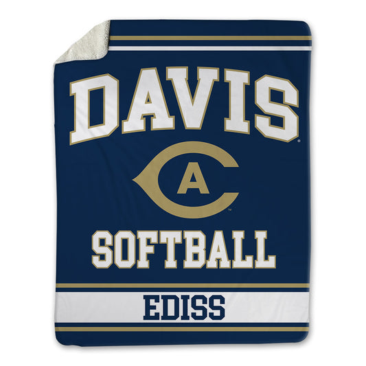 UC Davis - NCAA Softball : Ellena Ediss - Blanket-0