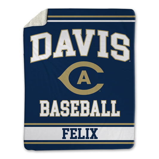 UC Davis - NCAA Baseball : Ethan Felix - Blanket-0
