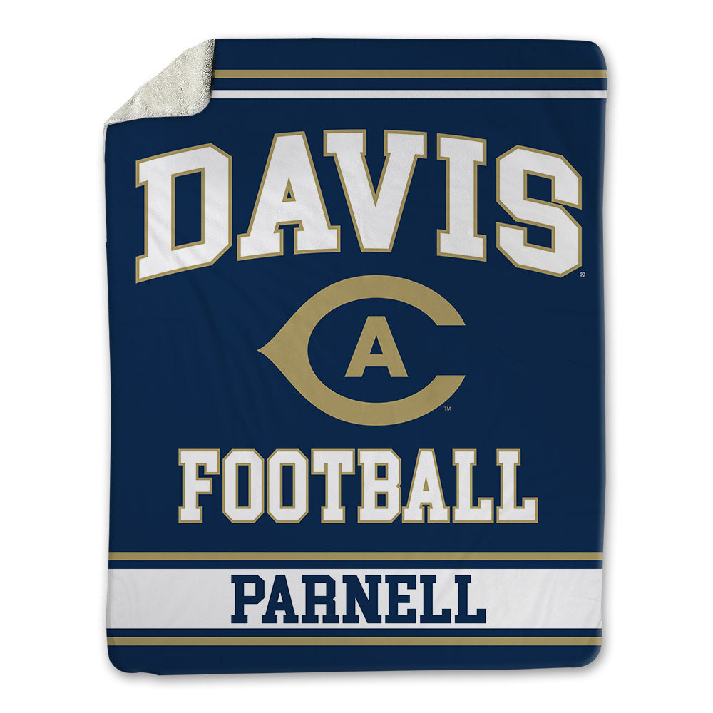 UC Davis - NCAA Football : Koen Parnell - Blanket-0