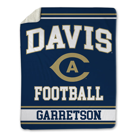 UC Davis - NCAA Football : Grant Garretson - Blanket-0