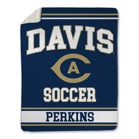 UC Davis - NCAA Women's Soccer : Lakelee Perkins - Blanket-0