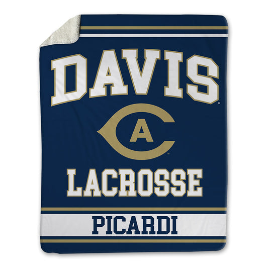 UC Davis - NCAA Women's Lacrosse : Lauren Picardi - Blanket-0