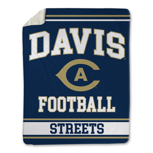 UC Davis - NCAA Football : LaDanian Streets - Blanket-0