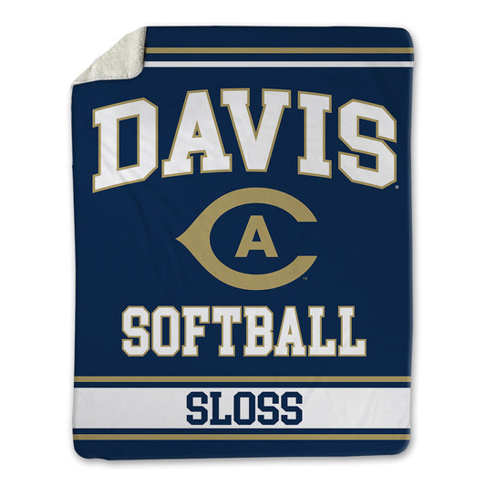 UC Davis - NCAA Softball : Taylor Sloss - Blanket-0
