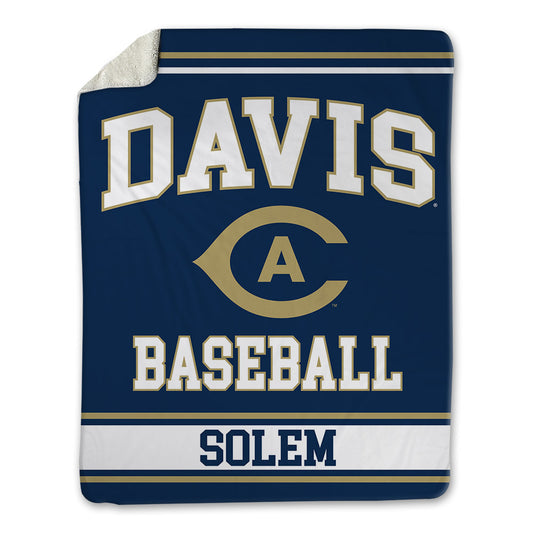 UC Davis - NCAA Baseball : Eli Solem - Blanket-0