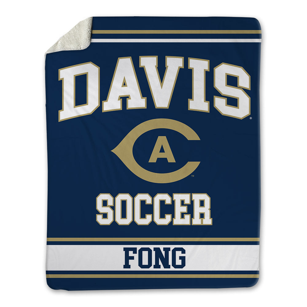 UC Davis - NCAA Women's Soccer : Sydnie Fong - Blanket-0