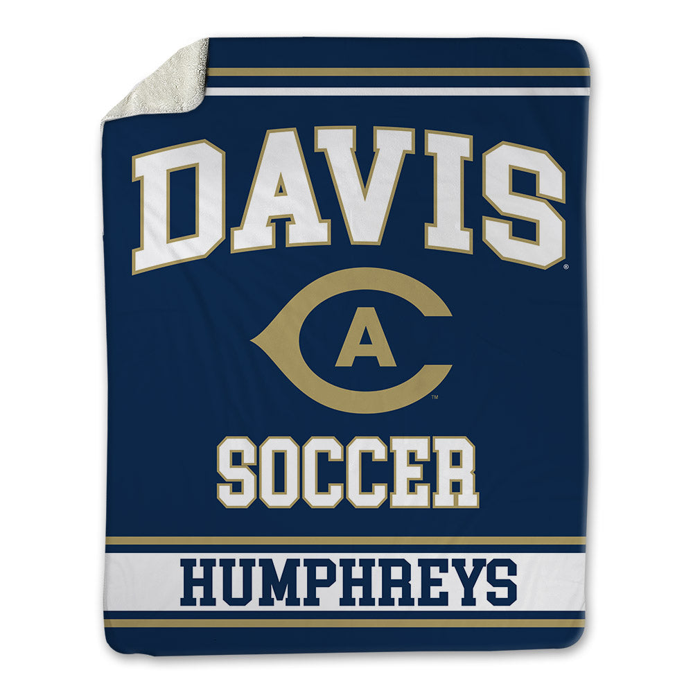 UC Davis - NCAA Women's Soccer : Summer Humphreys - Blanket-0