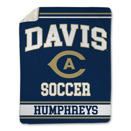 UC Davis - NCAA Women's Soccer : Summer Humphreys - Blanket-0