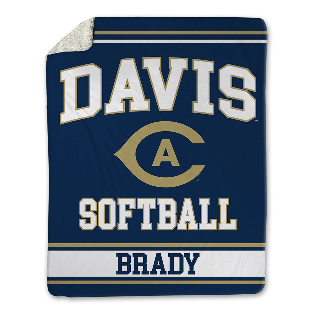 UC Davis - NCAA Softball : Keira Brady - Blanket-0