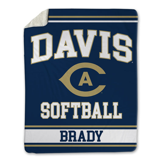 UC Davis - NCAA Softball : Keira Brady - Blanket-0