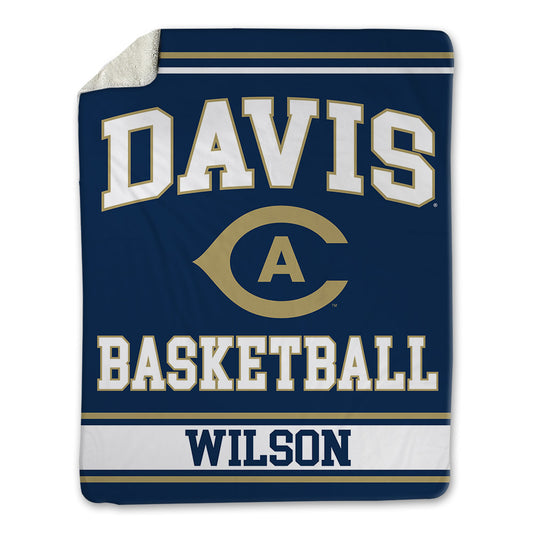 UC Davis - NCAA Men's Basketball : Marcus Wilson - Blanket-0
