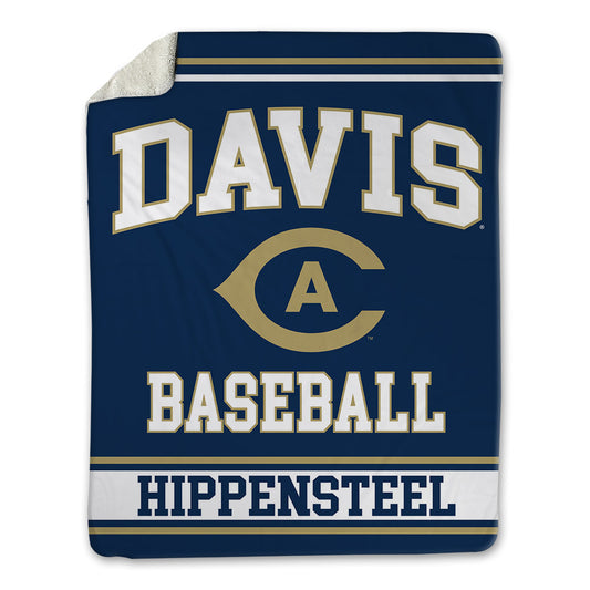 UC Davis - NCAA Baseball : Max Hippensteel - Blanket-0